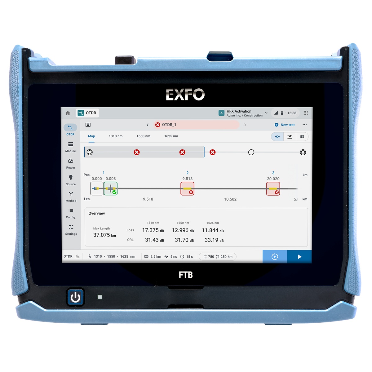 EXFO FTB Lite 750D view 1